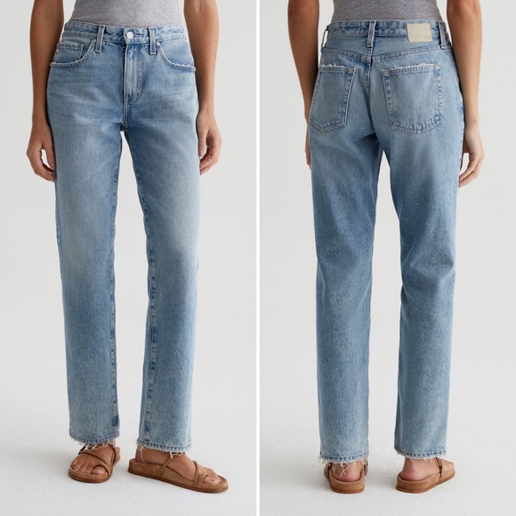 Ag Adriano Goldschmied Denim - ✨NWT✨ AG Adriano Goldschmied Remy Low Rise Boxy Straight Jeans in Idyllic Sz 29